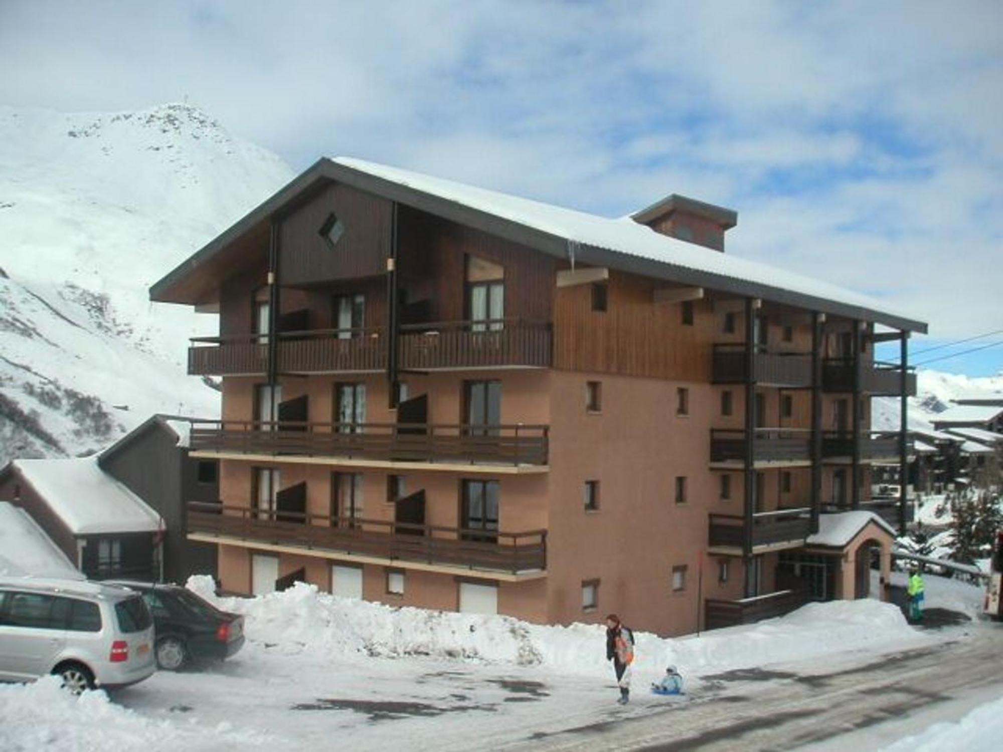 Studio Cabine Classique Aux Menuires, Proche Des Pistes - Fr-1-344-1228 Apartment Saint-Martin-de-Belleville Exterior photo